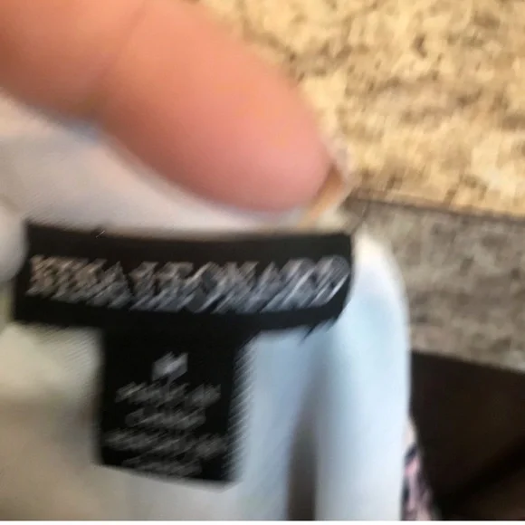 Nina Leonard Navy and Ivory Paisley Sleeveless Maxi Dress - Picture 8 of 9